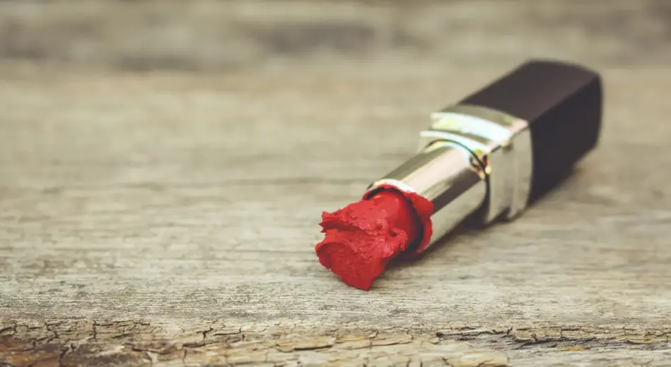 roter Lippenstift