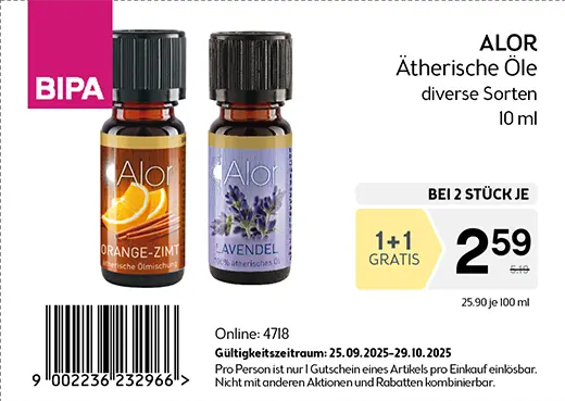 maxima Gutschein Alor