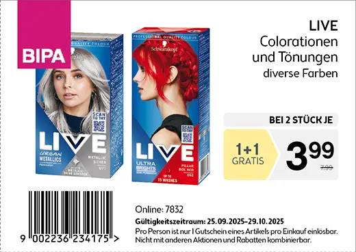 maxima Gutschein Schwarzkopf Live