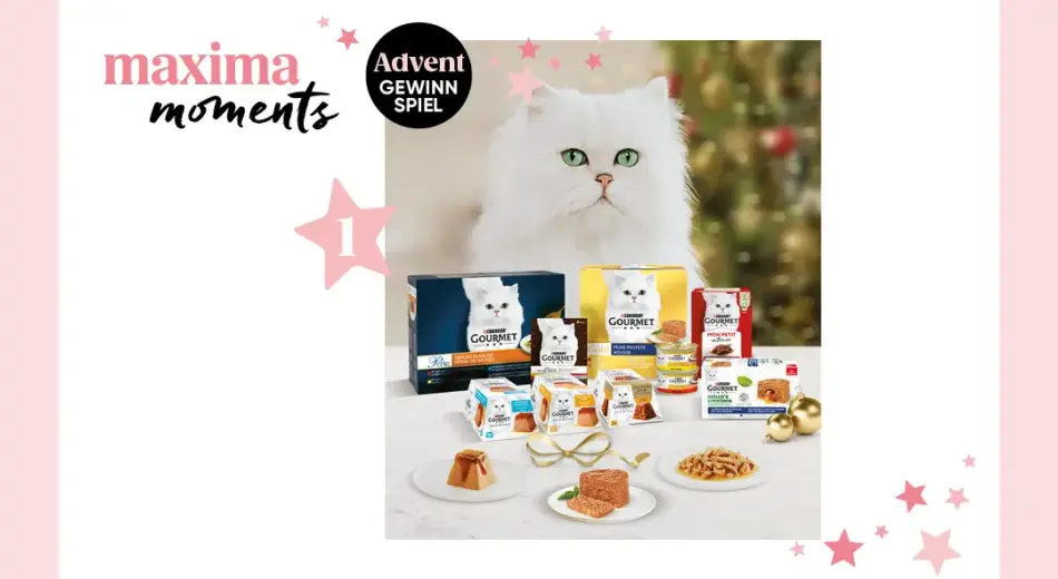 maxima Adventkalender Tür 1, Purina