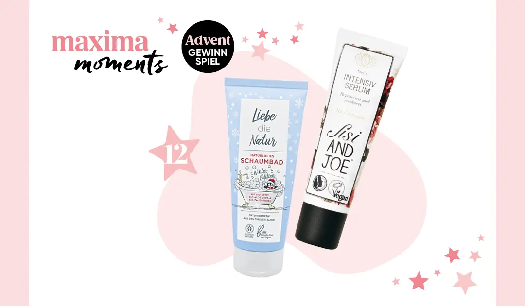 maxima Adventkalender Tür 12, pure green cosmetics