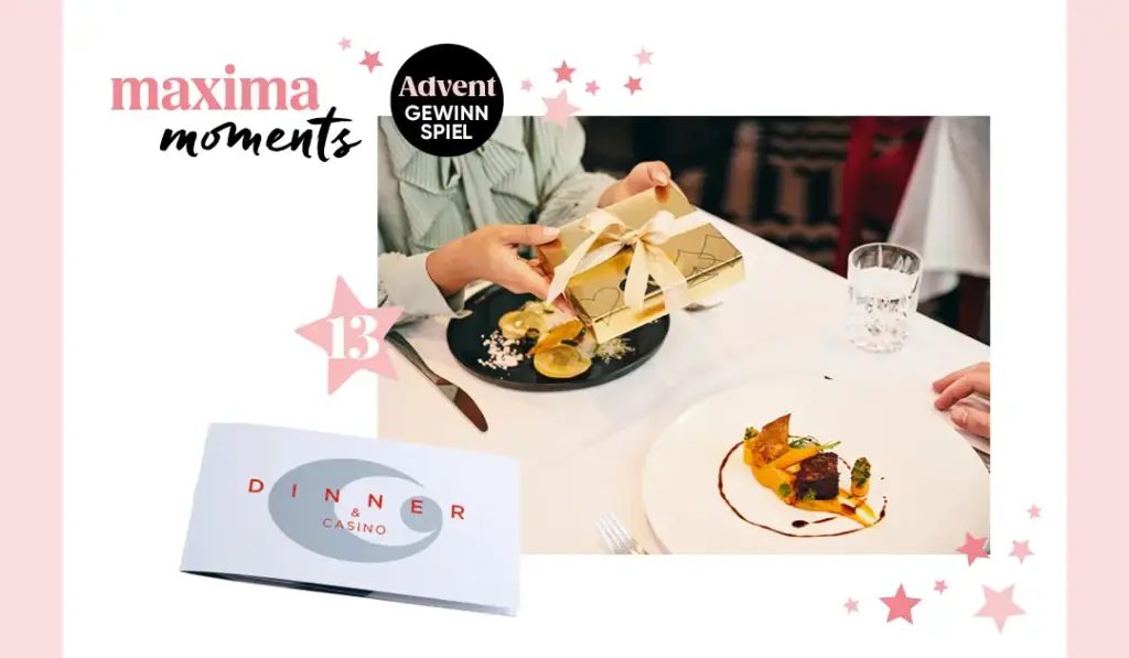 maxima Adventkalender Tür 13, Casinos Austria