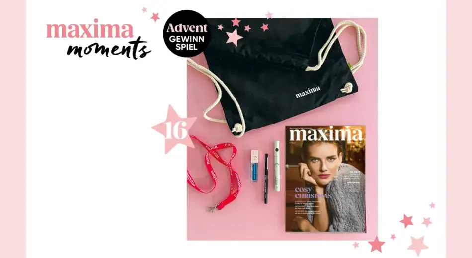 maxima Adventkalender Tür 16, maxima Goodie Bag