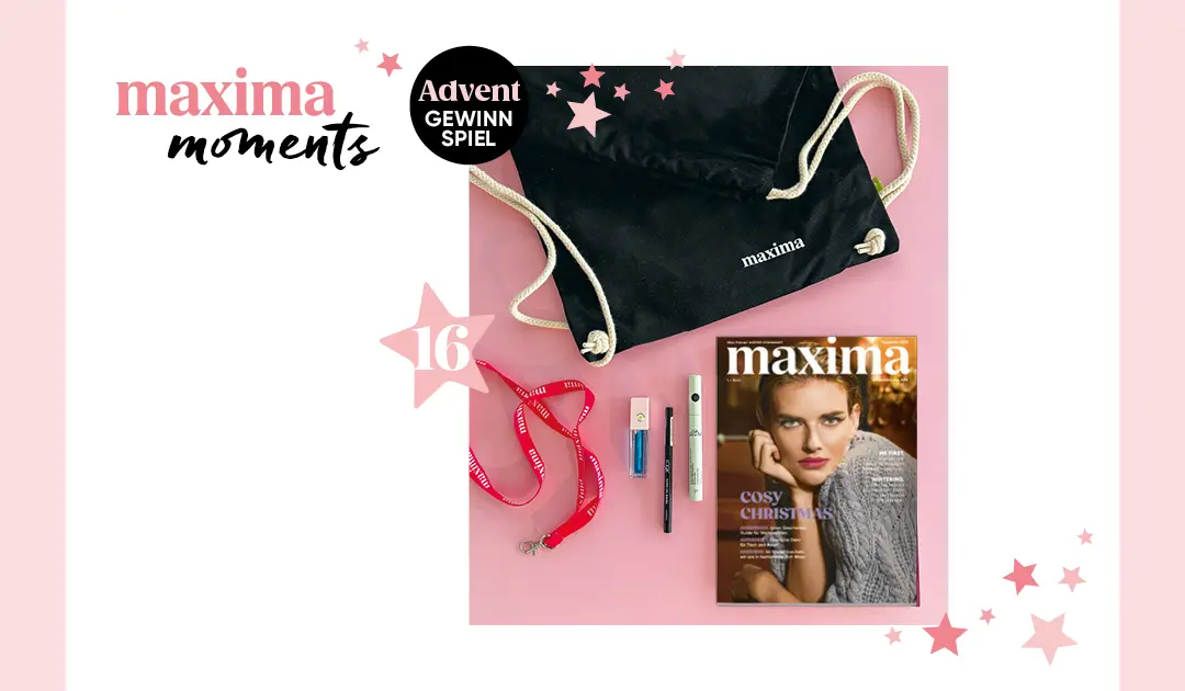 maxima Adventkalender Tür 16, maxima Goodie Bag