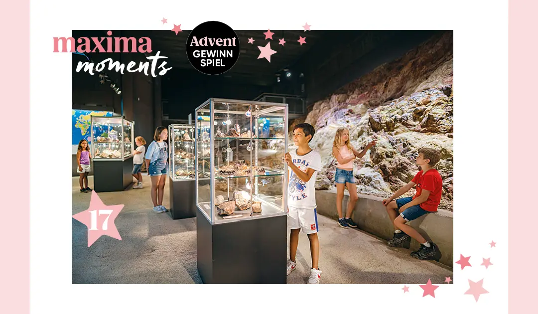 maxima Adventkalender Tür 17, Amethyst Welt Maissau