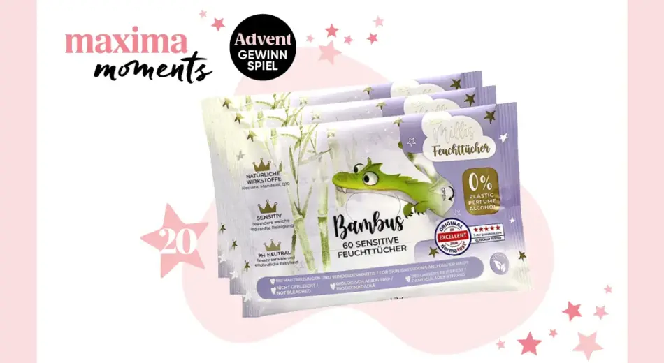 maxima Adventkalender Tür 20, Millis Baby