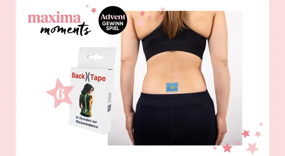 maxima Adventkalender Tür 6, Back Tape