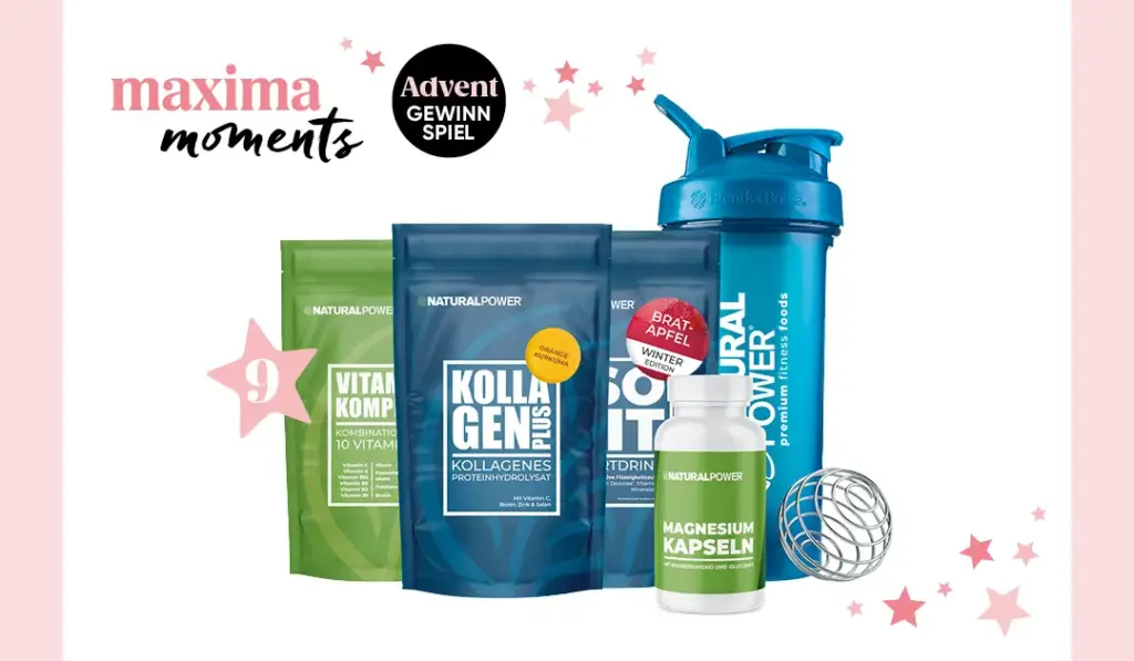 maxima Adventkalender Tür 9, Natural Power