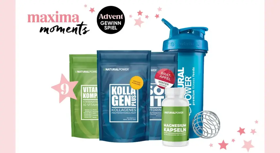 maxima Adventkalender Tür 9, Natural Power