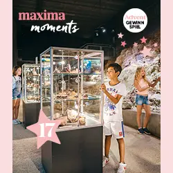 maxima Adventkalender Tür 17, Amethyst Welt Maissau