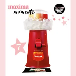 maxima Adventkalender Tür 7, Sprizzer