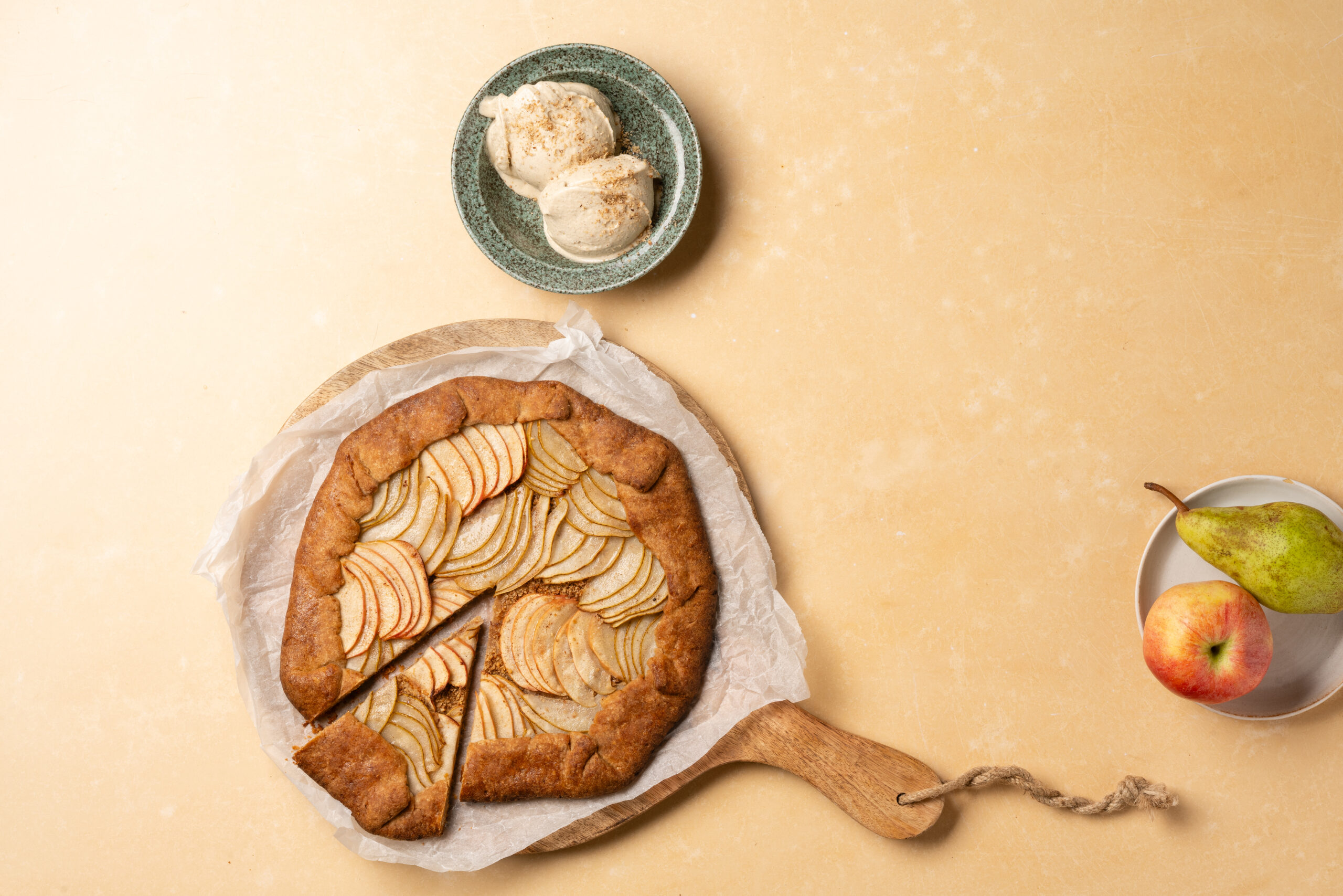 Apfel-Birne-Galette