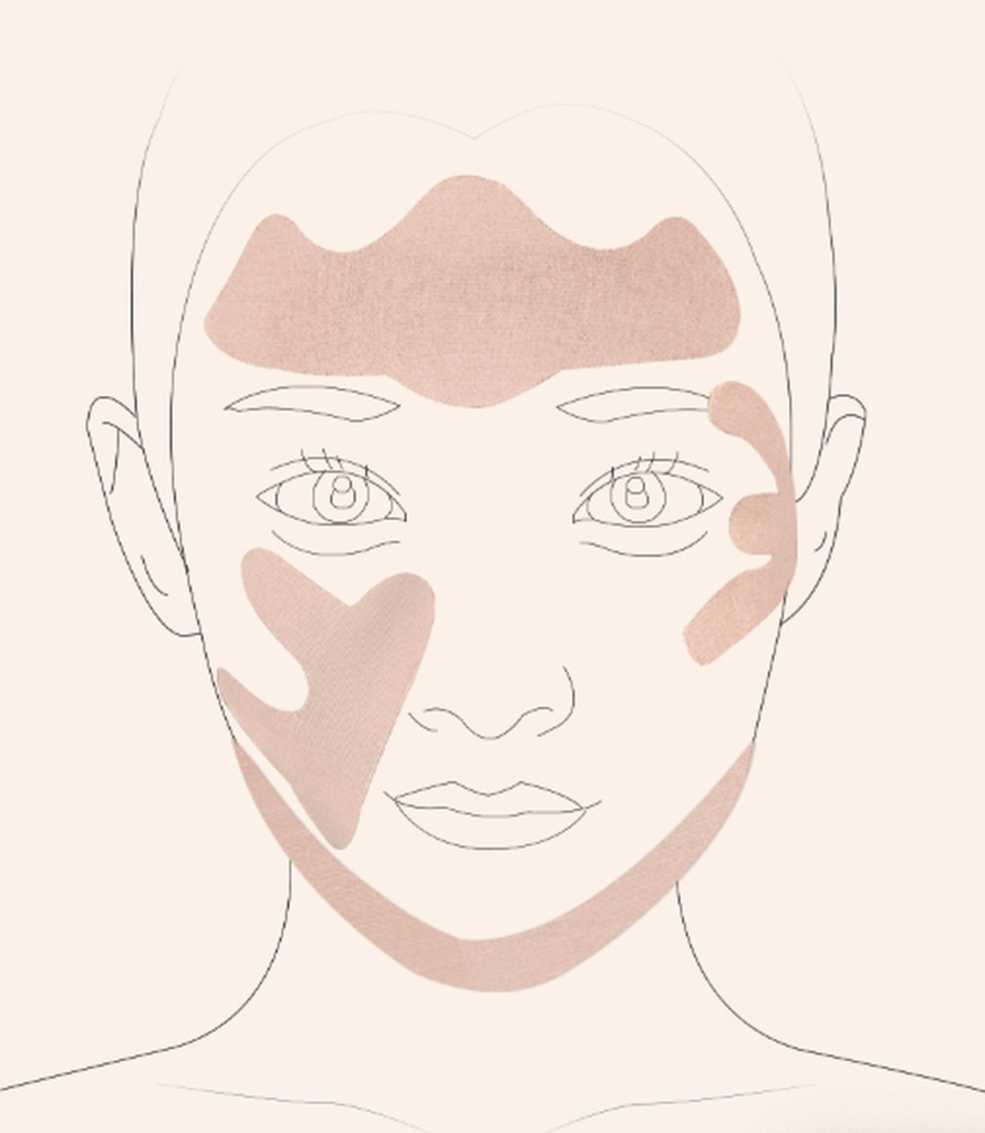 Illustration Face Taping