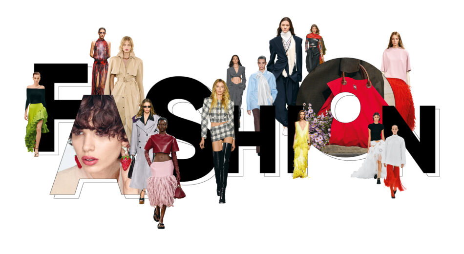 Fashion Trendvorschau Collage