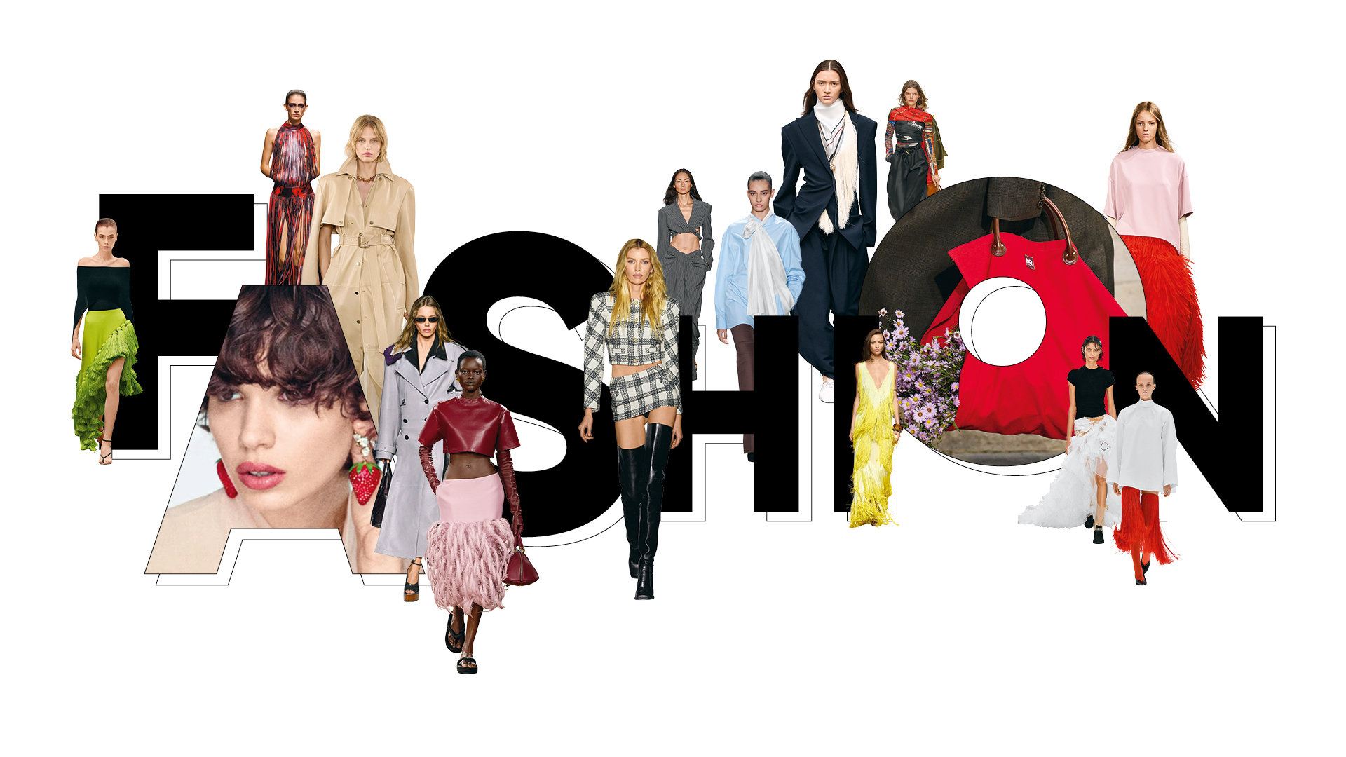 Fashion Trendvorschau Collage