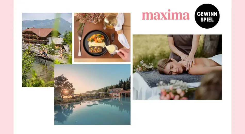 Header maxima x Natur- und Wellnesshotel Höflehner Gewinnspiel