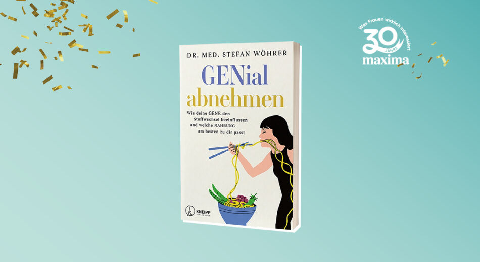 30 Jahre maxima Logo mit GENial abnehmen