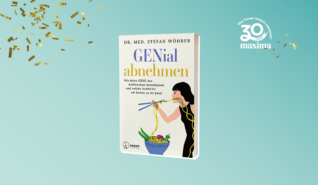 30 Jahre maxima Logo mit GENial abnehmen