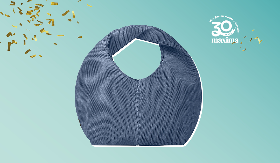 30 Jahre maxima Logo mit Ecoalf