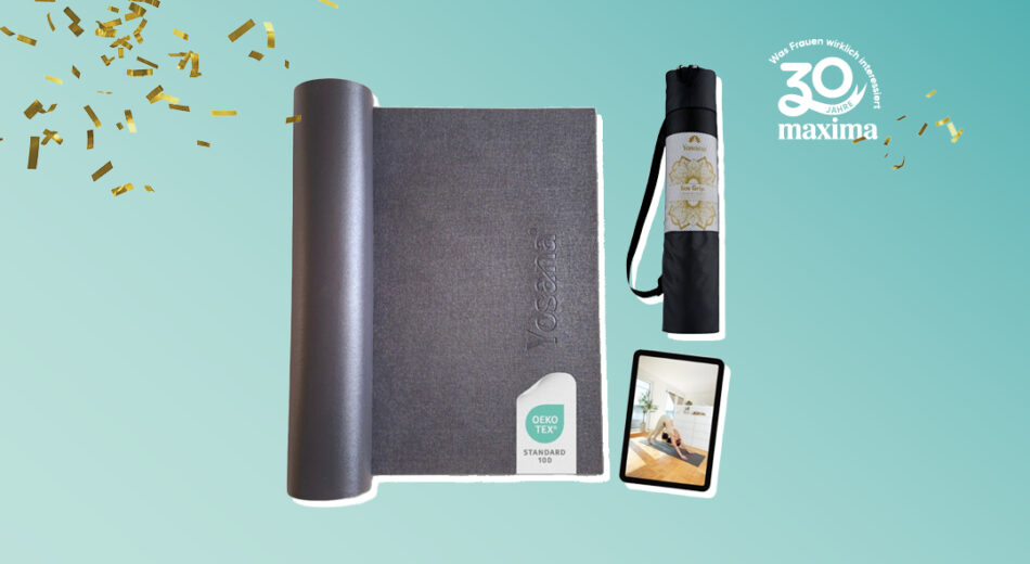 30 Jahre maxima Logo mit Yosana