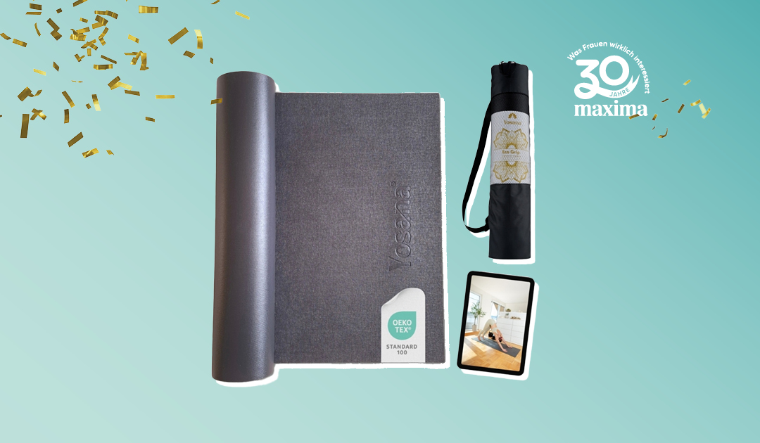 30 Jahre maxima Logo mit Yosana