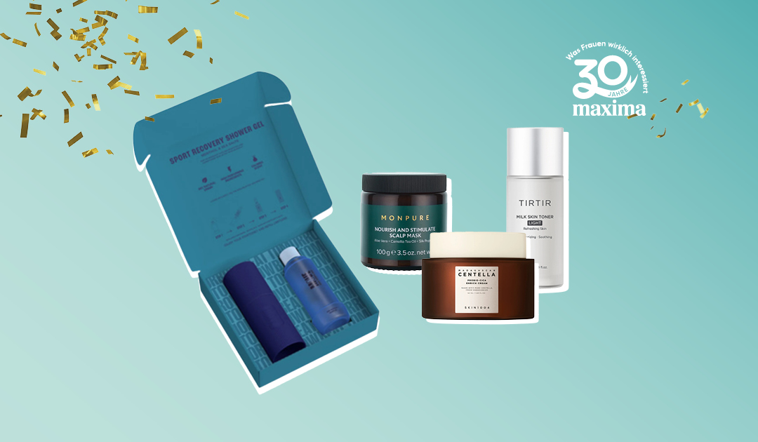 30 Jahre maxima Logo mit Zalando