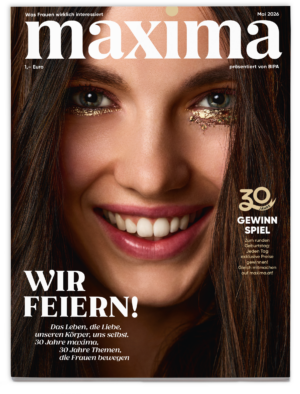 maxima Cover Ausgabe Mai 2026, Jubiläumsausgabe