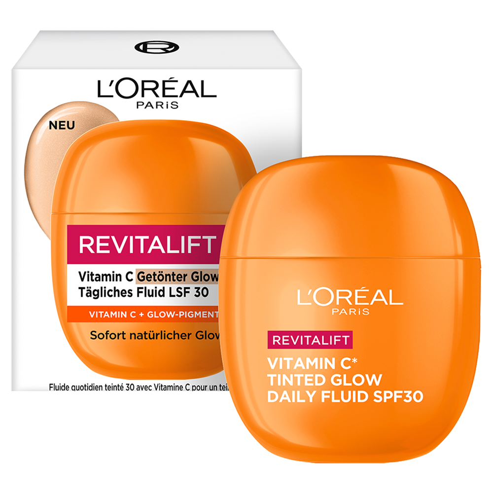 Freisteller L'Oreal Paris Revitalift Tinted Glow Daily Fluid SPF 30