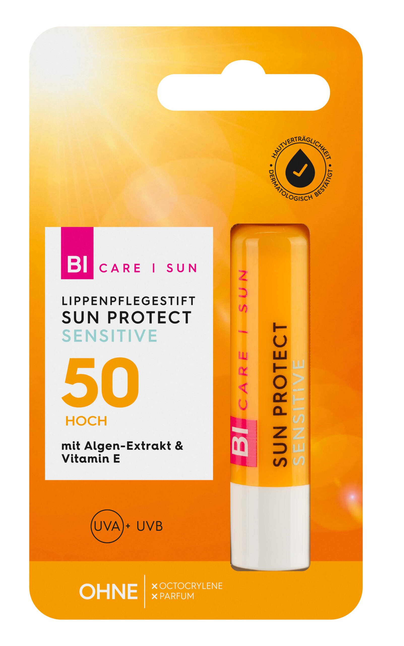Freisteller BI CARE Lippenpflegestift LSF 50