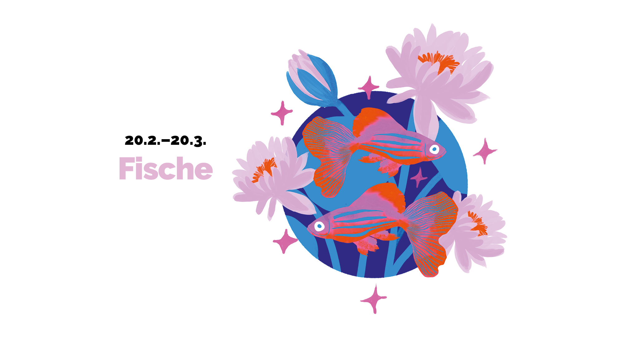 Headerbild Sommerhoroskop maxima, Fische