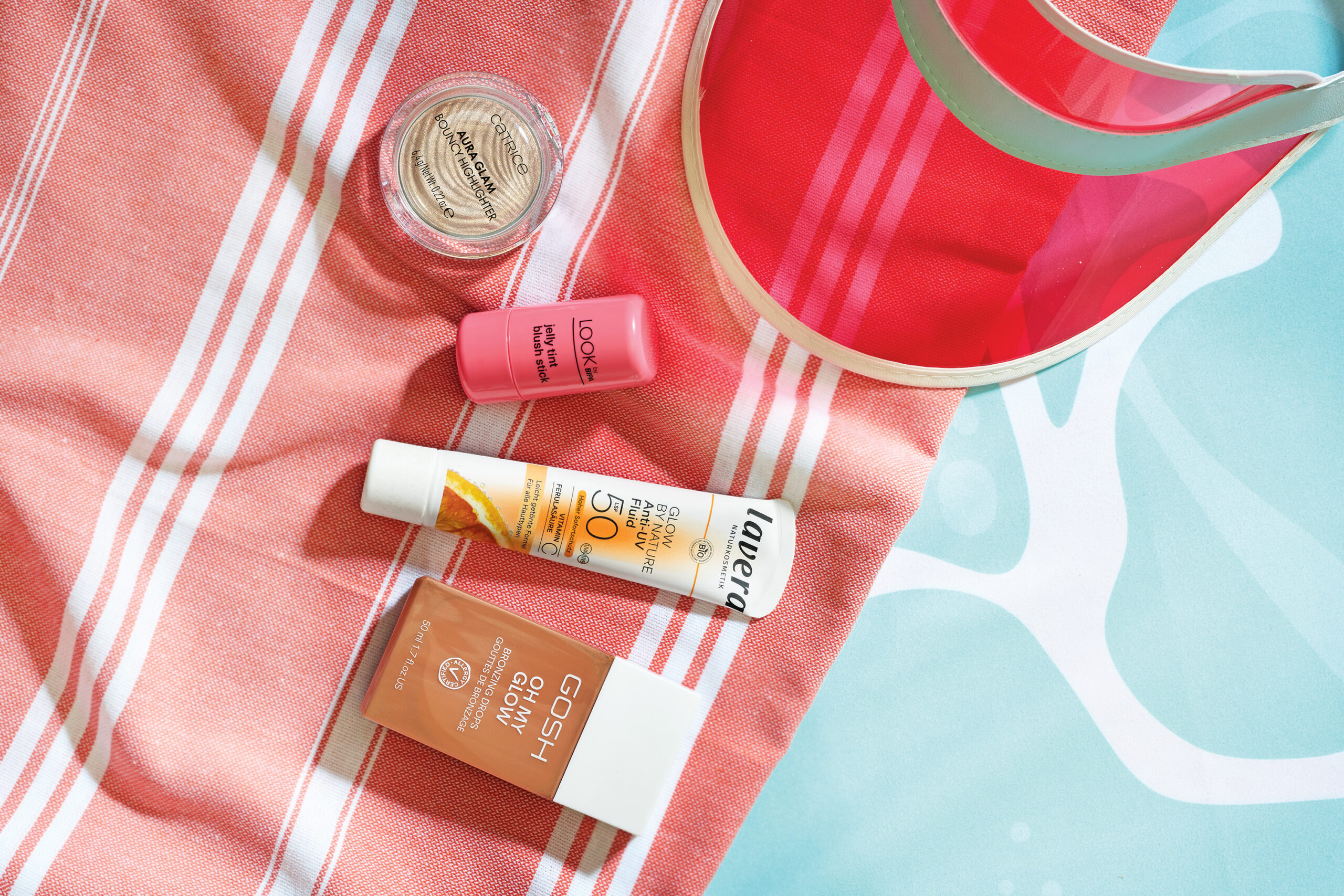 Freisteller Collage Sommer Glow Make-up