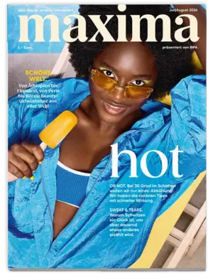 maxima Cover der Juli/August 07-08/2026 Ausgabe