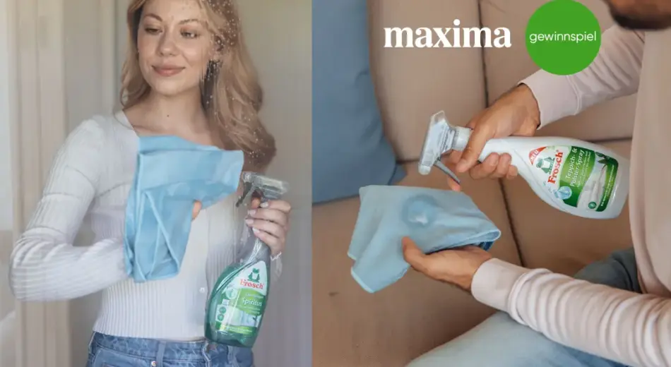 Gewinnspiel maxima Juli/August 07-08/2026, Frosch, Headerbild