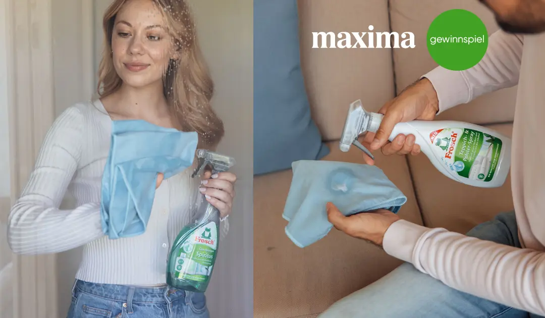 Gewinnspiel maxima Juli/August 07-08/2026, Frosch, Headerbild