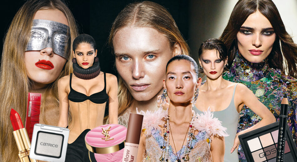 Collage Beauty Trends Herbst Winter