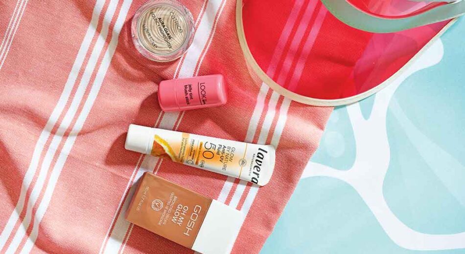 Freisteller Collage Sommer Glow Make-up