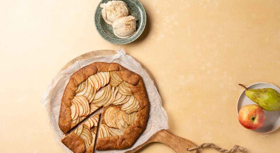 Apfel-Birne-Galette