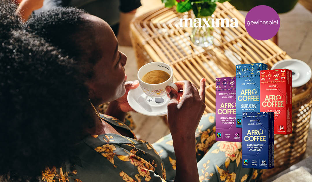 Gewinnspiel Header Afro Coffee